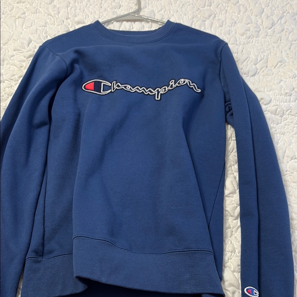 Champion Navy Crewneck Sweatshirt